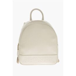 Рюкзак LOVE из текстурированной искусственной кожи с тисненым логотипом Moschino, Beige 0017268260 | beige