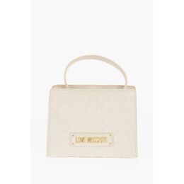 Сумка LOVE из стеганой искусственной кожи со съемным плечевым ремнем Moschino, Beige 0017268350 | beige