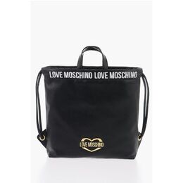 Черная полиэтиленовая сумка-тоут Moschino, Black 0017259936 | black