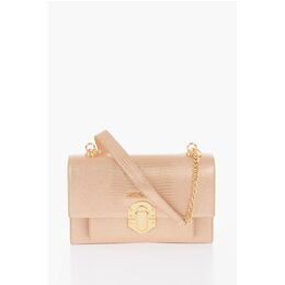 Сумка через плечо LOVE из искусственной кожи с металлическим оттенком Moschino, Gold 0017269047 | gold