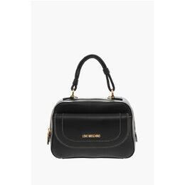 Сумка LOVE из искусственной кожи с видимой строчкой Moschino, Black 0017269428 | black