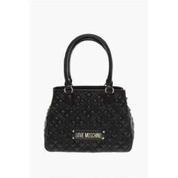 Сумка LOVE из стеганой искусственной кожи с тиснеными логотипами Moschino, Black 0017267993 | black