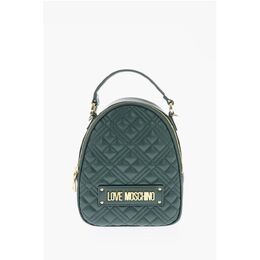 Сумка LOVE из стеганой искусственной кожи со съемным плечевым ремнем Moschino, Green 0017270332 | green