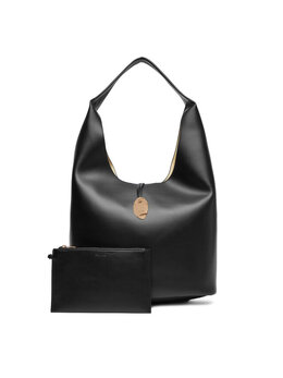 Сумка Stone Lock Slouchy Large Shoulde LV04K3149G Calvin Klein, черный 8719849880644 | schwarz