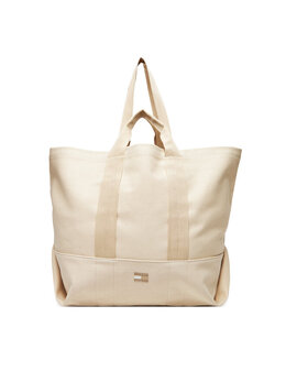 Сумка Tjw Tote Edition Canvas AW0AW17542 Tommy Jeans, бежевый 8721185115540 | beige