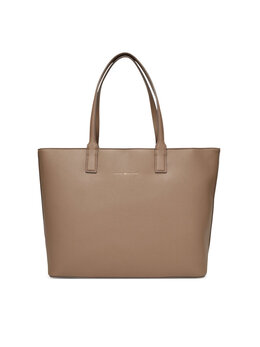 Сумка Th Logotape Tote AW0AW17449 Tommy Hilfiger, бежевый 8721185106500 | beige