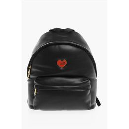 Рюкзак LOVE из искусственной кожи с металлическим сердцем Moschino, Black 0017267878 | black