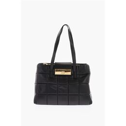 Черная полиэтиленовая сумка-тоут Moschino, Black 0017261189 | black