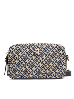 Сумка Th Jacquard Camera Bag AW0AW17443 Tommy Hilfiger, синий 8721185077817 | dunkelblau