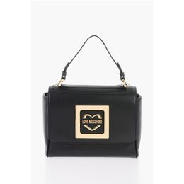Сумка через плечо LOVE из искусственной кожи с золотистыми деталями Moschino, Black 0017269016 | black