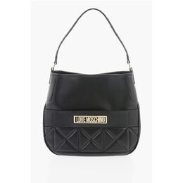 Сумка LOVE из искусственной кожи со съемным плечевым ремнем Moschino, Black 0017269327 | black