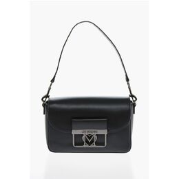 Черная полиэтиленовая сумка через плечо Moschino, Black 0017258122 | black