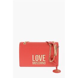 Сумка через плечо LOVE из искусственной кожи с золотистыми деталями Moschino, Red 0017268412 | red