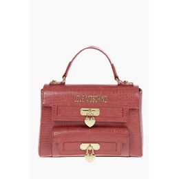 Сумка LOVE из искусственной кожи с принтом под крокодила Moschino, Red 0017270349 | red