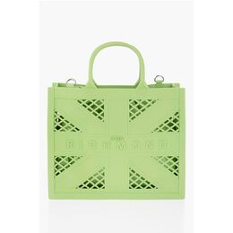 Однотонная сумка-тоут CRACOV с вырезами John Richmond, Green 0017266505 | green