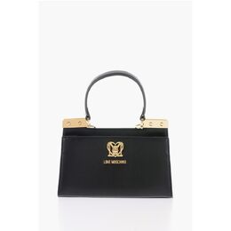 Сумка LOVE из искусственной кожи с 2 отделениями и съемной ручкой Moschino, Black 0017268947 | black