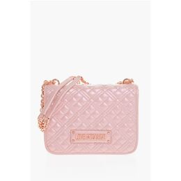 Сумка через плечо LOVE из стеганой искусственной кожи с металлическим эффектом Moschino, Multicolor 0017267775 | multicolor