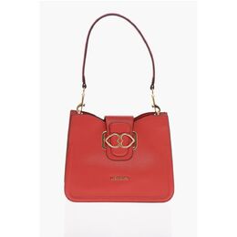Сумка через плечо LOVE из искусственной кожи с золотыми сердцами Moschino, Red 0017268204 | red