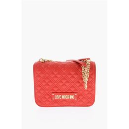 Сумка через плечо из стеганой искусственной кожи LOVE Moschino, Red 0017270313 | red