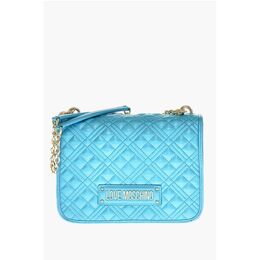 Синяя полиэтиленовая сумка через плечо Moschino, Blue 0017258312 | blue