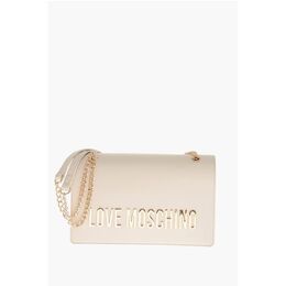 Сумка через плечо LOVE из искусственной кожи с золотыми буквами-логотипом Moschino, Beige 0017268128 | beige