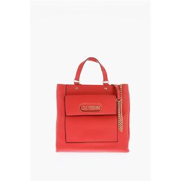 Прямоугольная сумка LOVE из искусственной кожи с большим накладным карманом Moschino, Red 0017270197 | red