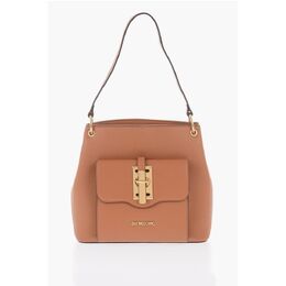 Сумка через плечо из коричневого полиэтилена Moschino, Brown 0017260113 | brown