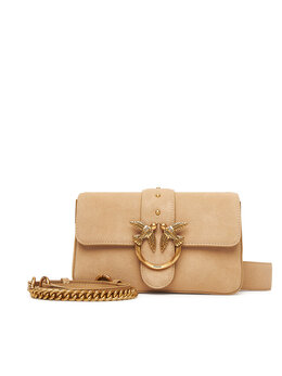 Сумка Love One Mini Slouchy Fl PE 25 PLTT 104340 A2CC Pinko, бежевый 8057769905246 | beige
