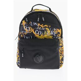 Рюкзак из ткани с узором «барокко» JEANS COUTURE Versace, Black 0017268775 | black