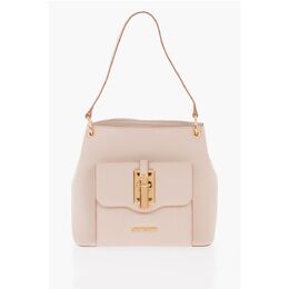 Сумка через плечо из бежевого полиэтилена Moschino, Beige 0017260141 | beige