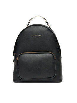 Рюкзак Th Logotape Backpack AW0AW17471 Tommy Hilfiger, черный 8721185093251 | schwarz