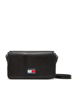 Сумка Tjw Must Flap Crossover AW0AW17553 Tommy Jeans, черный 8721185112822 | schwarz