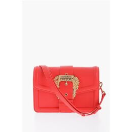 Сумка через плечо JEANS COUTURE из искусственной кожи с золотой пряжкой Versace, Red 0017268754 | red