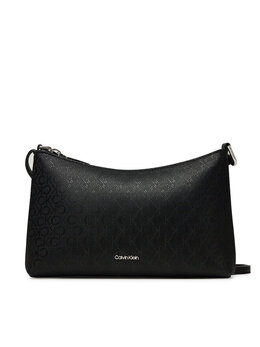 Сумка Ck Must Aop Conv Logo Jqd Strap LV04F3099G Calvin Klein, черный 8719849885670 | schwarz