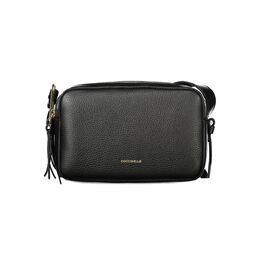 Черная кожаная сумка Coccinelle, Black 0017573991 | black