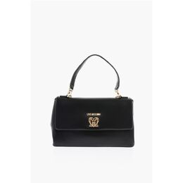 Сумка LOVE из искусственной кожи с ручкой и съемным плечевым ремнем Moschino, Black 0017269994 | black
