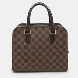 Louis Vuitton Damier Ebene Canvas and Leather Triana Bag 1178625