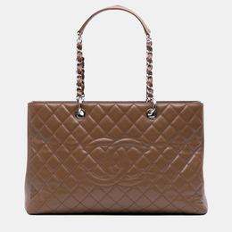 Chanel Brown Caviar Grand Shopping Tote XL 1178177