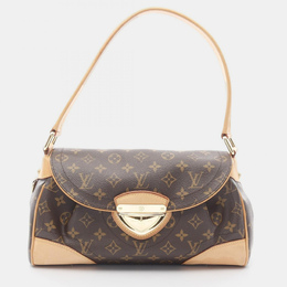 Louis Vuitton Beverly MM Brown Monogram Canvas Shoulder Bag 1176818