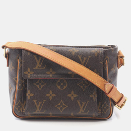 Louis Vuitton Vivacite PM Brown Monogram Canvas Shoulder Bag 1176973