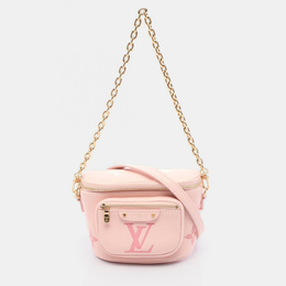 Louis Vuitton Mini Bum Pink Monogram Empreinte Shoulder Bag 1176774