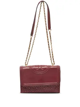 Tory Burch diamond-quilting leather shoulder bag 30344543