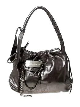 Sonia Rykiel leather chain-link tote bag 30329536