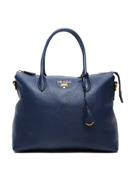 Prada 2000-2015 triangle-logo tote bag 31037863