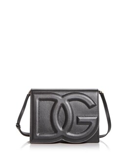 Мини-кожаная сумка через плечо Dolce & Gabbana, цвет Black 4416307 | black
