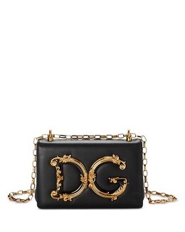 Сумка для девочек DG из кожи наппа Dolce & Gabbana, цвет Black 4194270 | black
