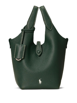 Сумка-тоут Polo Play из шагреневой кожи Polo Ralph Lauren, зеленый 428944657012 | зеленый