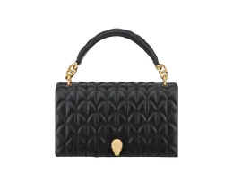 Сумка через плечо Serpenti sugarloaf Bvlgari, черный 294280 | black