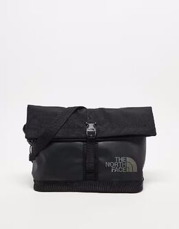 Сумка через плечо North Face Base Camp черного цвета с серыми деталями The North Face 136840162 | black