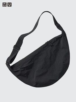 Сумка через плечо из нейлона Uniqlo, черный 474155 | 09 black